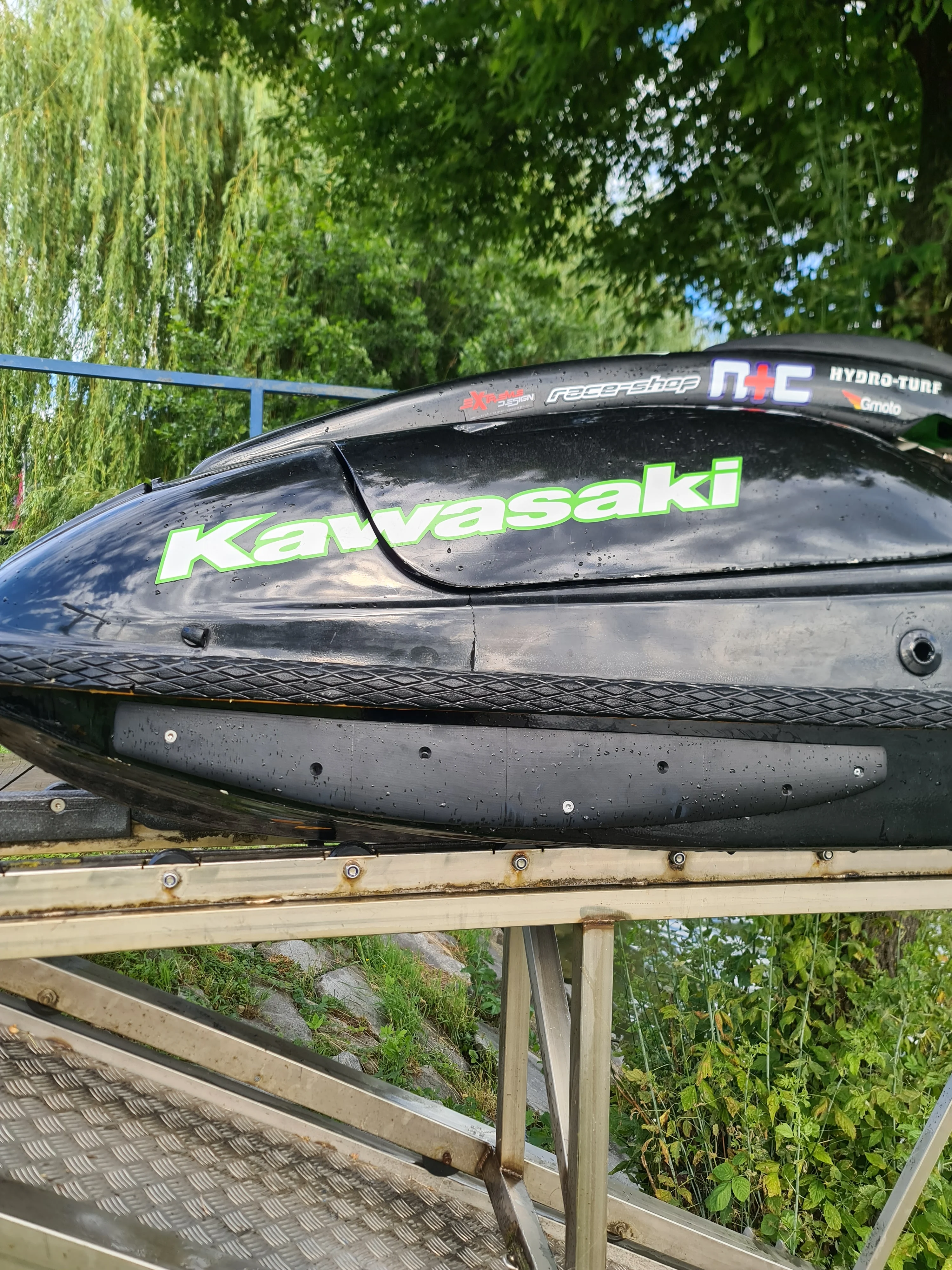 Kawasaki 750sx Sponsons