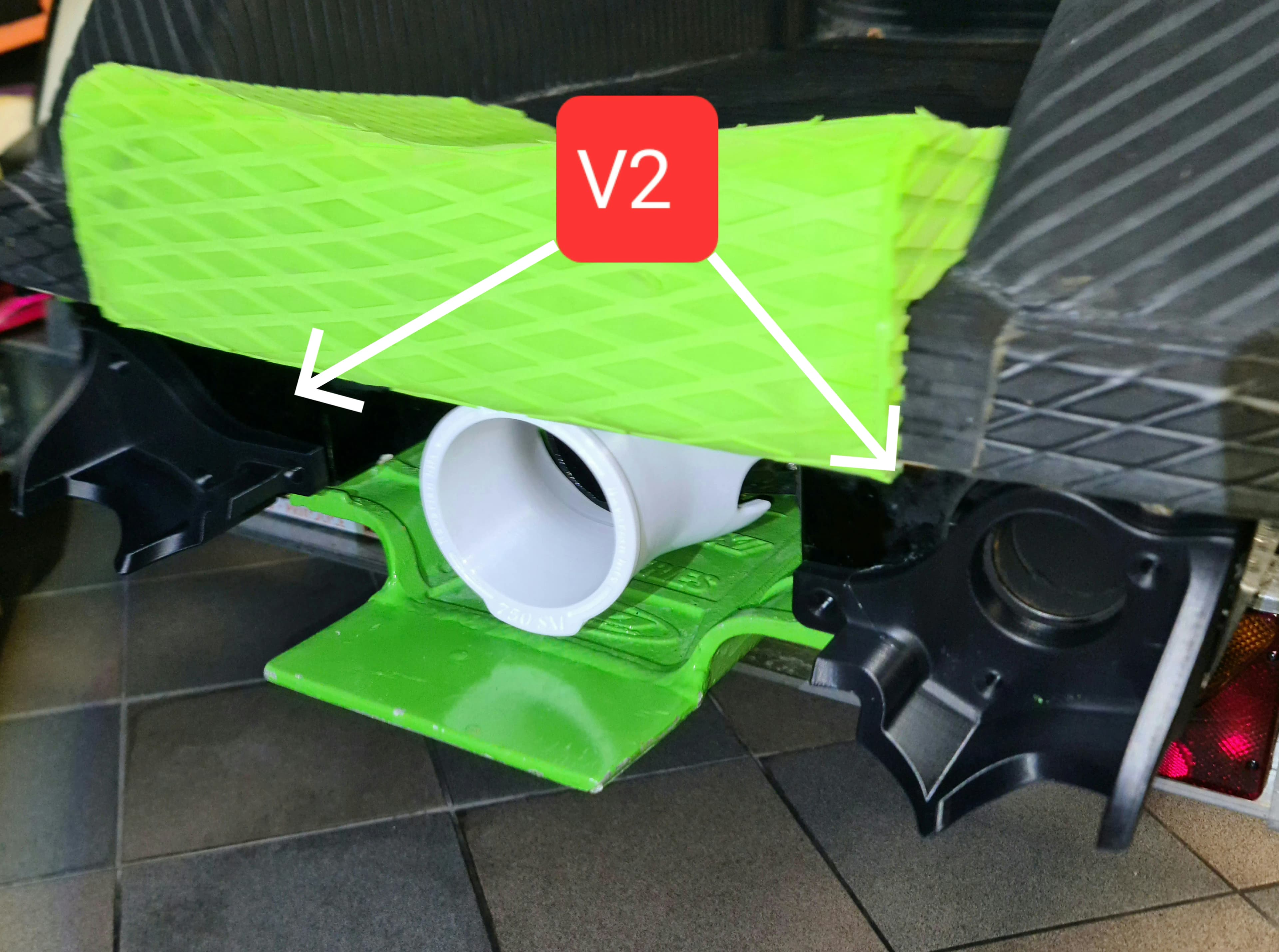 Kawasaki 750sx Hull Extensions V2